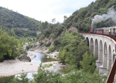 Le train à vapeur des Cévennes